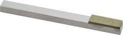 Made in USA - Very Fine, 1" Length of Cut, Single End Diamond Hone - 150 Grit, 3/8" Wide x 3/8" High x 4" OAL - All Tool & Supply