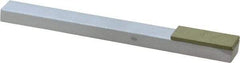 Made in USA - Very Fine, 1" Length of Cut, Single End Diamond Hone - 220 Grit, 3/8" Wide x 3/8" High x 4" OAL - All Tool & Supply