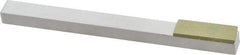 Made in USA - Super Fine, 1" Length of Cut, Single End Diamond Hone - 400 Grit, 3/8" Wide x 3/8" High x 4" OAL - All Tool & Supply