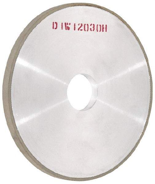 Made in USA - 6" Diam x 1-1/4" Hole x 1/2" Thick, 150 Grit Surface Grinding Wheel - Diamond, Type 1A1, Very Fine Grade - All Tool & Supply