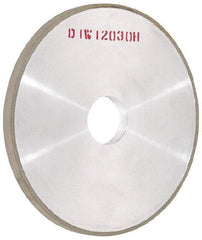 Made in USA - 8" Diam x 1-1/4" Hole x 1/2" Thick, 150 Grit Surface Grinding Wheel - Diamond, Type 1A1, Very Fine Grade - All Tool & Supply