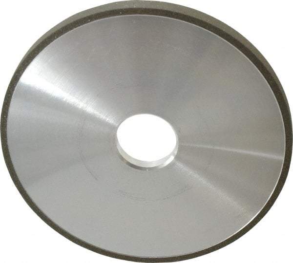 Made in USA - 6" Diam x 1-1/4" Hole x 3/8" Thick, 100 Grit Surface Grinding Wheel - Diamond, Type 1A1, Fine Grade - All Tool & Supply