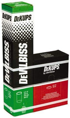 DeVilbiss - Paint Sprayer Cup - Disposable Cups and Lids, 32 Pack, Compatible with Siphon and Gravity Spray Guns - All Tool & Supply