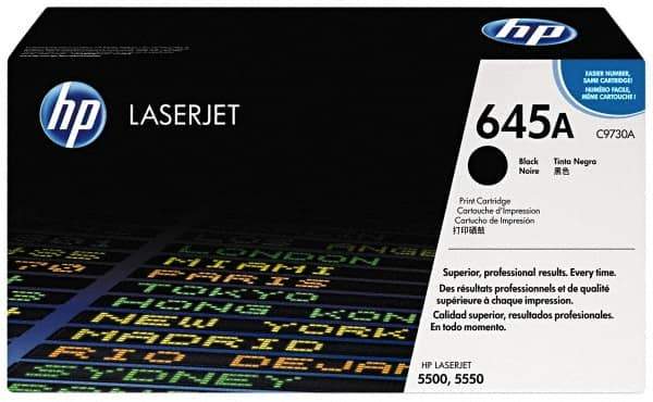 Hewlett-Packard - Black Toner Cartridge - Use with HP Color Laser Jet 5500, 5550 - All Tool & Supply