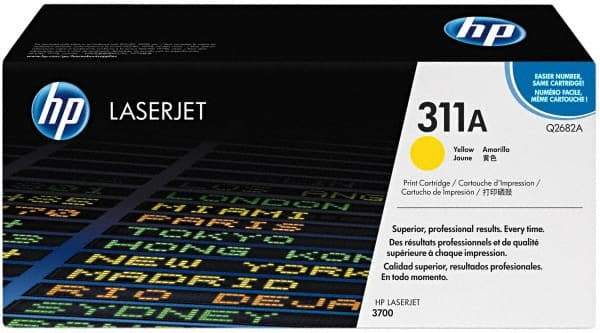 Hewlett-Packard - Yellow Toner Cartridge - Use with HP Color LaserJet 3700 - All Tool & Supply