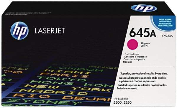 Hewlett-Packard - Magenta Toner Cartridge - Use with HP Color Laser Jet 5500, 5550 - All Tool & Supply