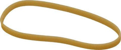 Alliance - 3 Inch Circumference, 1/8 Inch Wide, Pale Crepe Gold Rubber Band Strapping - 1,100 Pieces - All Tool & Supply