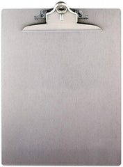 Saunders - 13-1/4 Inch Long x 9 Inch Wide x 1-3/4 Inch High, Clip Board - Silver - All Tool & Supply