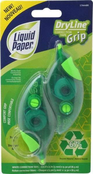 Paper Mate - 0.17" x 335" Recycled Grip Correction Tape - All Tool & Supply