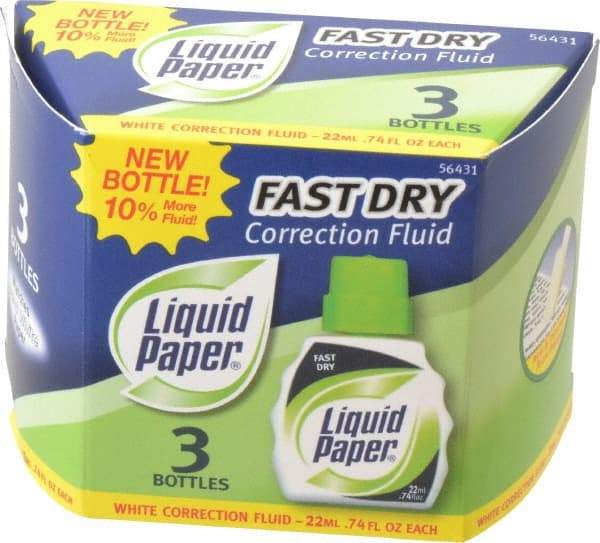 Paper Mate Liquid Paper - Fast Dry Correction Fluid - 22 ml - All Tool & Supply