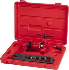 Value Collection - 3/16 to 5/8" Pipe Capacity, Flaring Tool Kit - 6 Pieces, Cuts Copper - All Tool & Supply