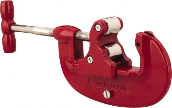 Value Collection - 5/8" to 2-1/8" Pipe Capacity, Tube Cutter - Cuts Copper - All Tool & Supply