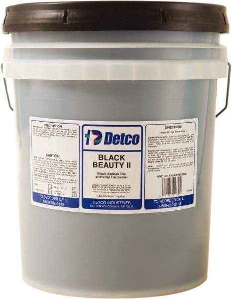 Detco - 5 Gal Pail Finish - Use on Resilient Flooring - All Tool & Supply