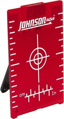 Johnson Level & Tool - Laser Level Magnetic Floor Target - Use With Laser Levels - All Tool & Supply