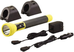 Streamlight - White LED Bulb, 350 Lumens, Industrial/Tactical Flashlight - Yellow Plastic Body, 1 6V NiMH Battery Included - All Tool & Supply