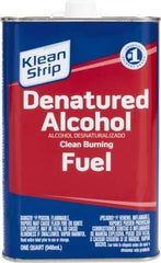 Klean-Strip - 1 Qt Denatured Alcohol - 790 gL VOC Content, Comes in Can - All Tool & Supply