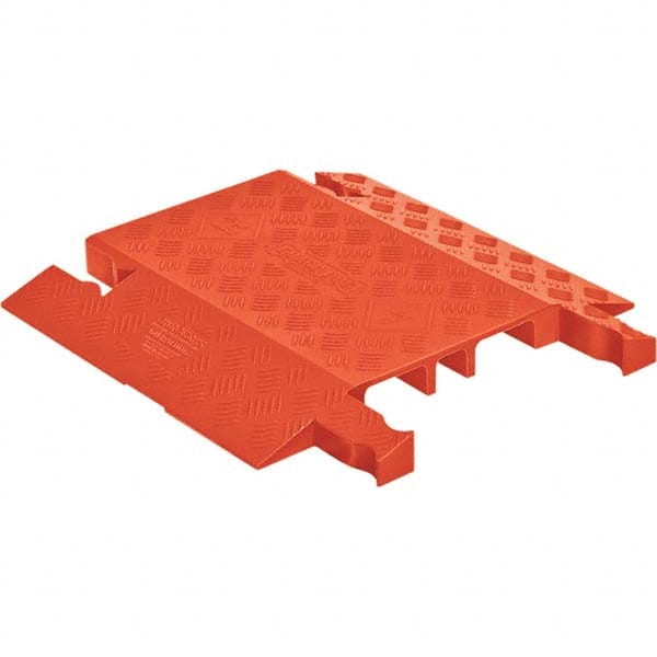 Checkers - On Floor Cable Covers Cover Material: Polyurethane Number of Channels: 3 - All Tool & Supply