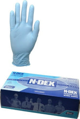 SHOWA - Size S, 4 mil, Industrial Grade, Powder Free Nitrile Disposable Gloves - Exact Industrial Supply