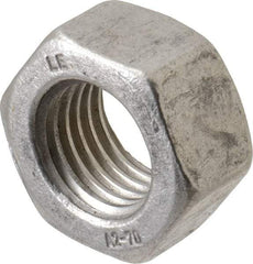 Value Collection - M30x3.50 Metric Coarse Stainless Steel Right Hand Hex Nut - 46mm Across Flats, 24mm High, Uncoated - All Tool & Supply