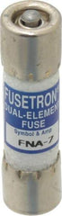 Cooper Bussmann - 125 VAC, 7 Amp, Time Delay Pin Indicator Fuse - Fuse Holder Mount, 1-1/2" OAL, 10 at AC kA Rating, 13/32" Diam - All Tool & Supply