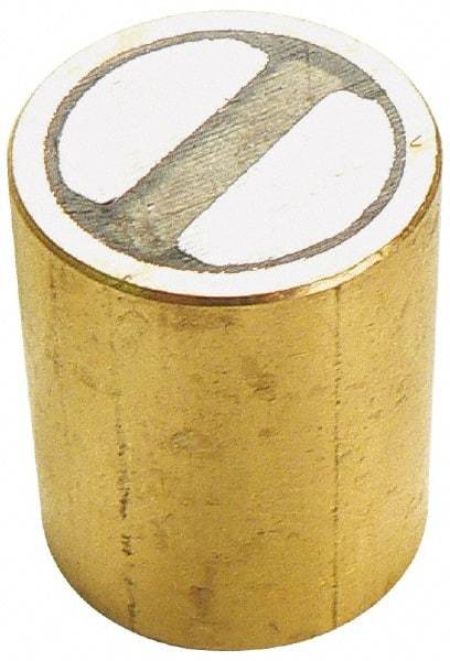 Mag-Mate - 13mm Diam, 2mm High, 3.3 Lb Average Pull Force, Samarium Cobalt Rare Earth Pot Magnet - Unfinished, Aluminum Insulated - All Tool & Supply