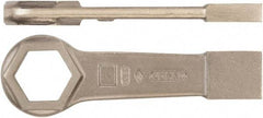 Ampco - 1-13/16" 6 Point Striking Box Wrench - Single End, 9-7/8" OAL, Aluminum Bronze - All Tool & Supply