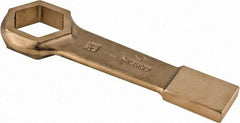 Ampco - 2-3/8" 6 Point Striking Box Wrench - Single End, 12-1/4" OAL, Aluminum Bronze - All Tool & Supply