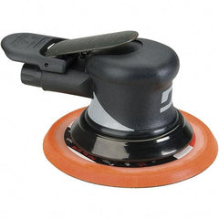 Dynabrade - 12,000 OPM, 18 CFM Air Consumption, Palm Air Orbital Sander - Round Pad, 1/4 NPT Inlet - All Tool & Supply