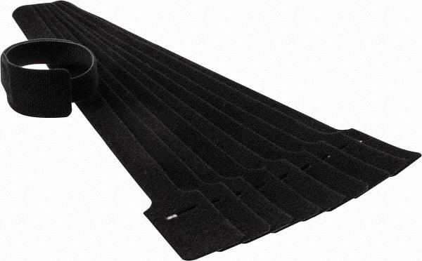 SpeedTech - 15" Long Black Nylon & Polyethylene Hook & Loop Strap - 50 Lb Tensile Strength - All Tool & Supply