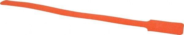 SpeedTech - 15" Long Orange Nylon & Polyethylene Hook & Loop Strap - 50 Lb Tensile Strength - All Tool & Supply