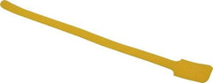 SpeedTech - 11" Long Yellow Nylon & Polyethylene Hook & Loop Strap - 40 Lb Tensile Strength - All Tool & Supply