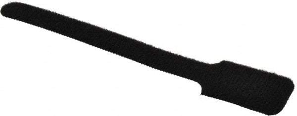 SpeedTech - 6" Long Black Nylon & Polyethylene Hook & Loop Strap - 40 Lb Tensile Strength - All Tool & Supply