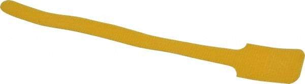 SpeedTech - 8" Long Yellow Nylon & Polyethylene Hook & Loop Strap - 40 Lb Tensile Strength - All Tool & Supply