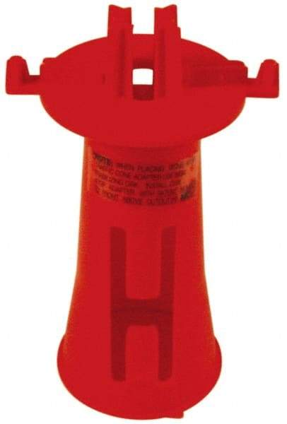 NMC - Plastic Traffic Cone Adapter - Orange - All Tool & Supply