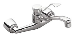 Moen - Wall Mount, Kitchen Faucet without Spray - One Handle, Lever Handle, Standard Spout - All Tool & Supply