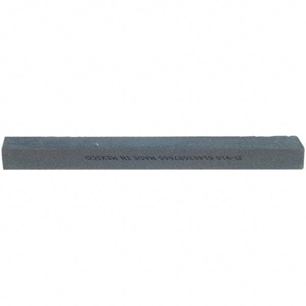 Norton - 10" Long x 1-1/4" Wide x 3/4" Thick, Silicon Carbide Sharpening Stone - Flat, Medium Grade - All Tool & Supply