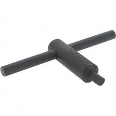 Interstate - 4" Chuck Diam Compatibility, Lathe Chuck Key - 3-1/8" Body Length, 1/4" Actual Key Square Size - All Tool & Supply