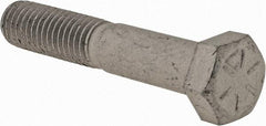 Armor Coat - 1/2-13 UNC, 2-3/4" Length Under Head Hex Head Cap Screw - Partially Threaded, Grade 8 Steel, 3/4" Hex - All Tool & Supply