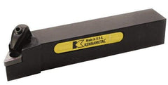 Kennametal - DDJN, Left Hand Cut, 3° Lead Angle, 32mm Shank Height x 25mm Shank Width, Negative Rake Indexable Turning Toolholder - 170mm OAL, DN..1506.. Insert Compatibility, Series Kenclamp - All Tool & Supply