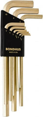 Bondhus - Hex Key Sets Tool Type: Hex Handle Type: L-Key Long Arm - All Tool & Supply