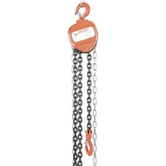 Vestil - 1,000 Lb Lifting Capacity, 10' Lift Height, Hand Hoist - Made from Chain - All Tool & Supply