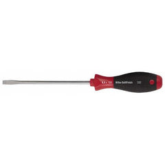 Wiha - 7/32" Blade Width, Standard Slotted Screwdriver - Exact Industrial Supply