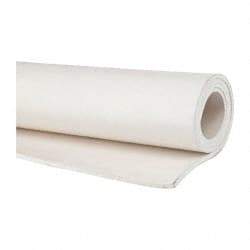 Made in USA - 36" Wide, 1/8" Thick, Neoprene Rubber Foam Sheet - 50 to 60 Durometer, White, -20 to 170°F, 900 psi Tensile Strength, Cut-to-Length - All Tool & Supply