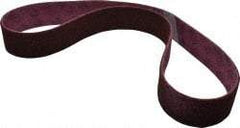 3M - 2-1/2" Wide x 60" OAL, Aluminum Oxide Abrasive Belt - Aluminum Oxide, Medium, Nonwoven, Series SC-BL - All Tool & Supply