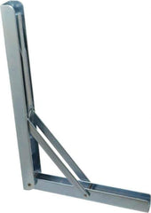 Knape & Vogt - 750 Lb Capacity, Anachrome Steel Coated, Shelf Bracket - 12" Long, 0.5906" Wide - All Tool & Supply