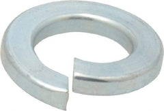 Value Collection - 1/2", 1/8" Thick Split Lock Washer - Grade 2 Steel, Zinc-Plated Finish, 0.502" Min ID, 0.512" Max ID, 0.779" Min OD, 0.869" Max OD - All Tool & Supply