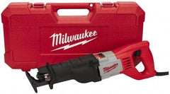 Milwaukee Tool - 3,000 Strokes per Minute, 3/4 Inch Stroke Length, Electric Reciprocating Saw - 120 Volts, 12 Amps - All Tool & Supply