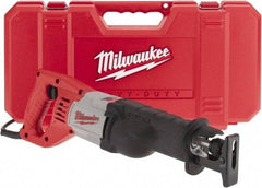 Milwaukee Tool - 3,000 Strokes per Minute, 1-1/8 Inch Stroke Length, Electric Reciprocating Saw - 120 Volts, 12 Amps - All Tool & Supply