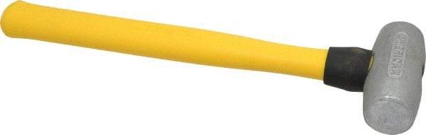 American Hammer - 2 Lb Head Nonsparking Mallet - 14-1/2" OAL, 13" Long Fiberglass Handle - All Tool & Supply