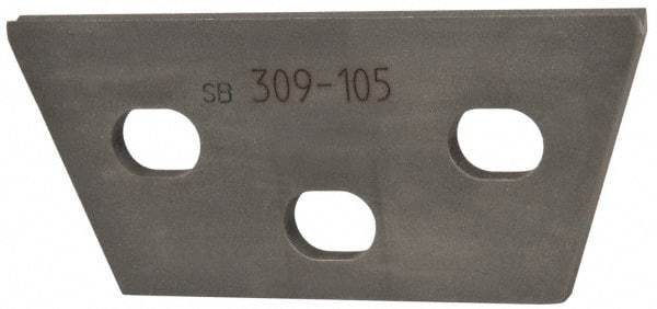 Kennametal - 3/16" Insert Width, Cutoff & Grooving Support Blade for Indexables - 1-1/2" Max Depth of Cut, 3/16" Blade Width - All Tool & Supply